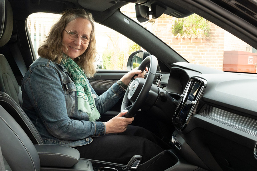 Agneta har tio års erfarenhet av bilpool – bli gratis medlem du också